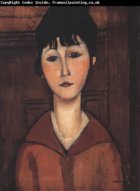 Amedeo Modigliani Ritratto di ragazza or Portrait of a young Woman (mk39)